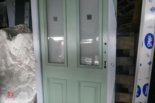 LIGHT GREEN COMPOSITE DOOR