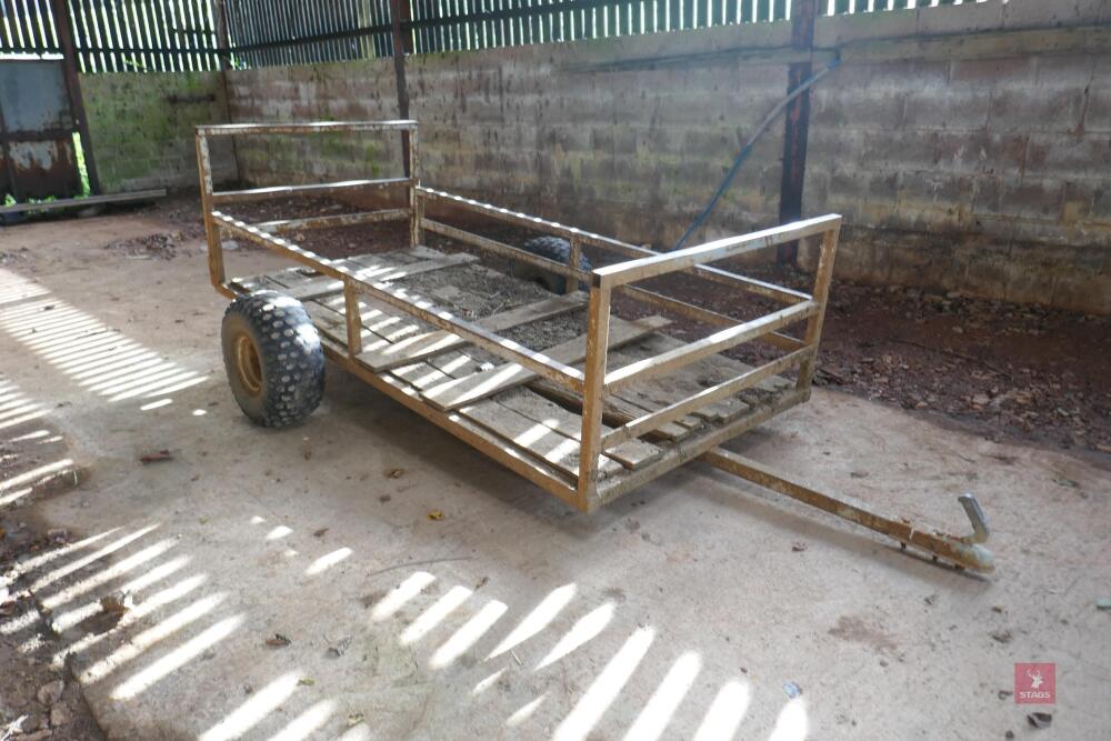 8' X 4' ATV/UTV FLATBED TRAILER