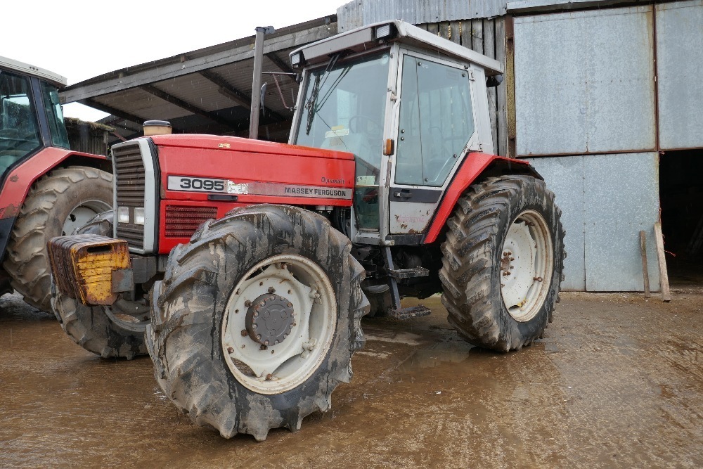 1993 MASSEY FERGUSON 3095 DYNASHIFT 4WD TRACTOR