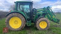 2010 JOHN DEERE 6430 PREMIUM 4WD TRACTO - 4