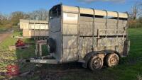 2007 HUDSON 10' LIVESTOCK TRAILER - 2