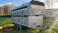 12' GRAHAM EDWARDS LIVESTOCK TRAILER - 8