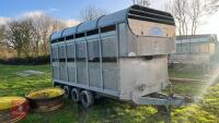 12' GRAHAM EDWARDS LIVESTOCK TRAILER - 9