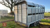 12' GRAHAM EDWARDS LIVESTOCK TRAILER - 17