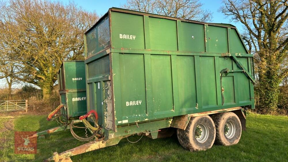 2009 12T BAILEY SILAGE TRAILER