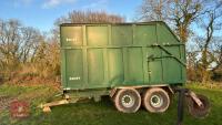 2009 12T BAILEY SILAGE TRAILER - 2