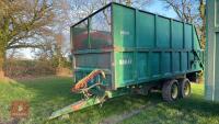 2007 14T BAILEY SILAGE TRAILER - 2