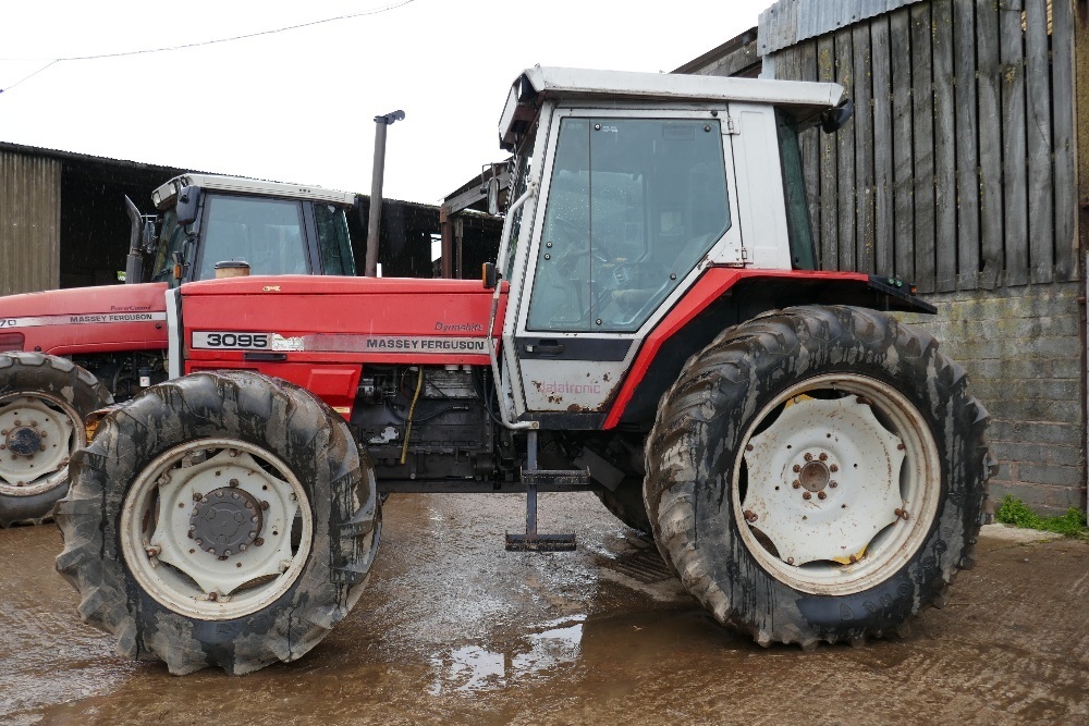 1993 MASSEY FERGUSON 3095 DYNASHIFT 4WD TRACTOR