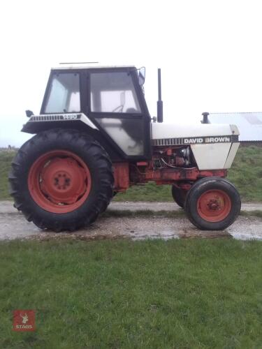 DAVID BROWN 1490 2WD TRACTOR