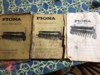 PAIR OF FIONA BOX SEED DRILLS(S/R) - 10