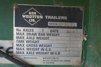 1995 KEN WOOTTON 10T GRAIN TRAILER - 7