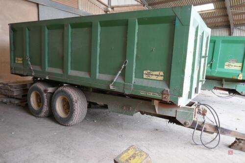 1985 KEN WOOTTON 10T GRAIN TRAILER