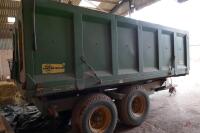 1985 KEN WOOTTON 10T GRAIN TRAILER - 8