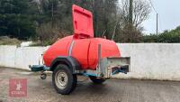 MOBILE LIVESTOCK WATER BOWSER TROUGH