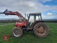 1988 MASSEY FERGUSON 390 4WD TRACTOR