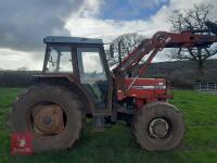 1988 MASSEY FERGUSON 390 4WD TRACTOR - 5