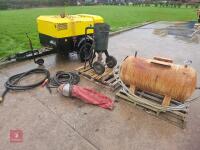 SAND BLAST SET UP