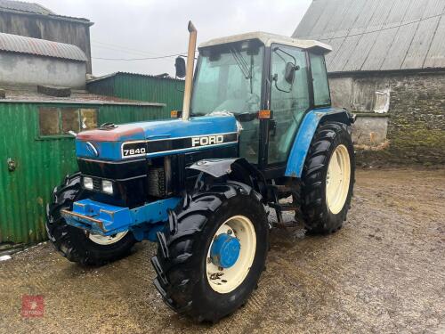 1994 FORD 7840 SLE 4WD TRACTOR