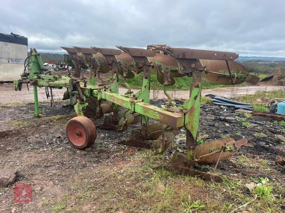 1996 DOWDESWELL DP100S 5F PLOUGH