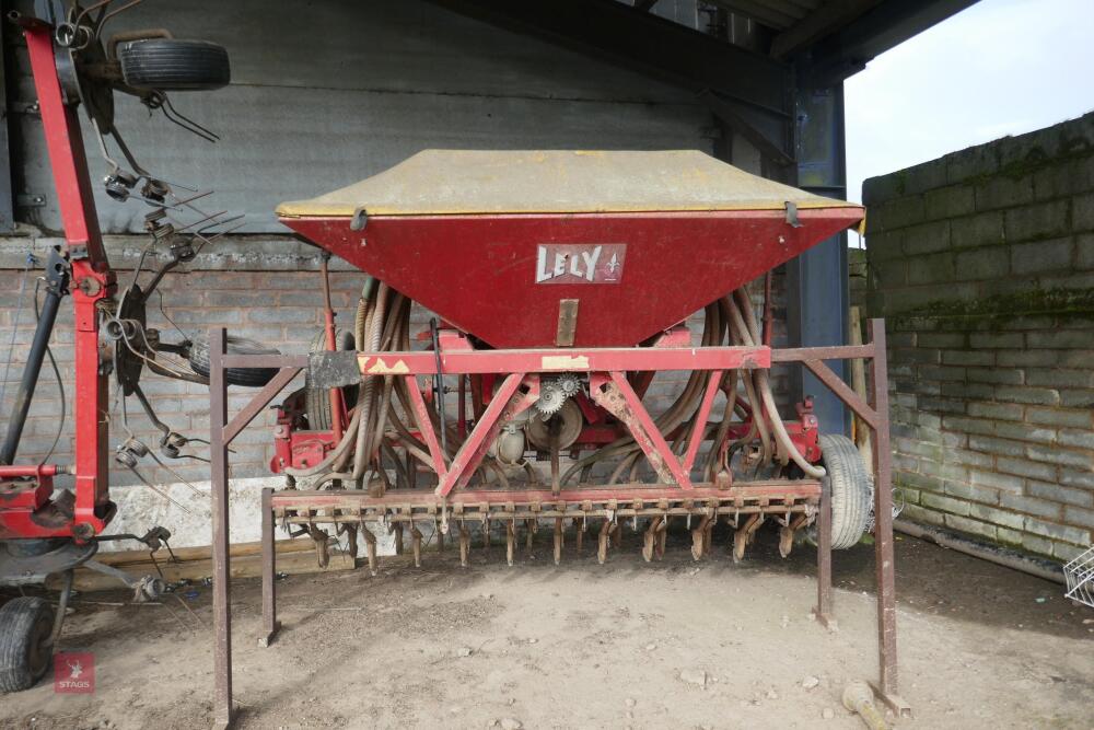 LELY MAASLAND 9' PIGGY BACK DRILL