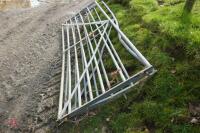 2 X 10' GALVANISED FIELD GATES - 2