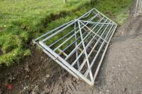 2 X 10' GALVANISED FIELD GATES - 3