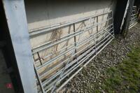 2 X 12' GALVANISED FIELD GATES - 2