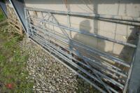 2 X 12' GALVANISED FIELD GATES - 4