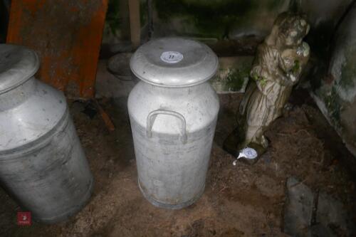 AL MILK CHURN C/W LID (11)