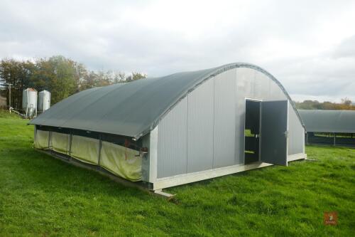 2 8M X 8M POULTRY REARING SHED