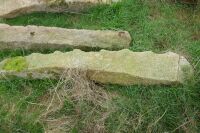 3 GRANITE GATE POSTS - 7