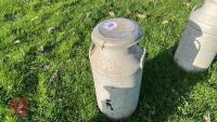 ALUMINIUM MILK CHURN - 2