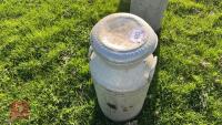 ALUMINIUM MILK CHURN - 2