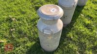 ALUMINIUM MILK CHURN - 2