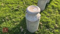 ALUMINIUM MILK CHURN - 2