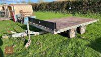 12' X 6'10'' FLATBED TRAILER