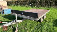 12' X 6'10'' FLATBED TRAILER - 2