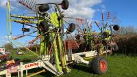 2010 CLAAS LINER 3500 4 ROTOR RAKE - 2