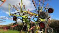 2010 CLAAS LINER 3500 4 ROTOR RAKE - 6