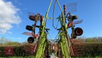 2010 CLAAS LINER 3500 4 ROTOR RAKE - 14