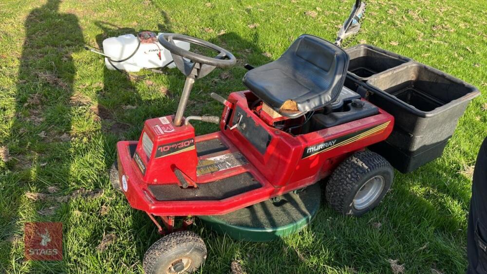 MURRAY 10HP RIDE ON LAWNMOWER