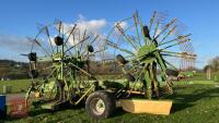 2013 KRONE SWADR0 1400 PLUS 4 ROTOR RAKE - 4