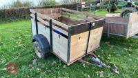 6'8'' X 4'2'' LIVESTOCK TRAILER - 2