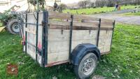 6'8'' X 4'2'' LIVESTOCK TRAILER - 9