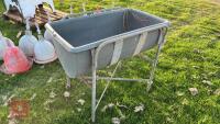 DAIRY WASH UP SINK & STAND - 5