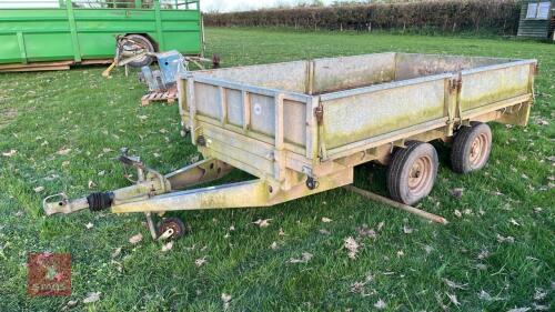 IFOR WILLIAMS 10' FLATBED TRAILER