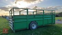 2007 ROLLAND 21' DM009 LIVESTOCK TRAILER - 7