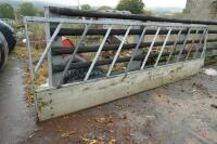 3 15' & 1 5' CATTLE FEED BARRIERS - 3
