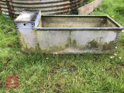 4' GALVANISED WATER TROUGH/PLANTER (S/R)