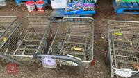 3' X 1' 10'' METAL PLANT TROLLEY - 2